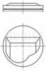 MAHLE ORIGINAL 081 90 02 Piston